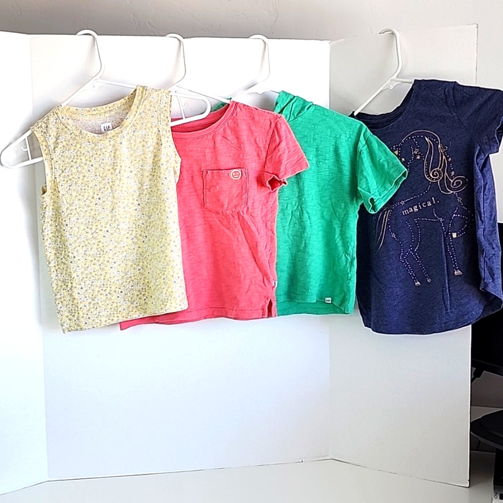 Gap Old Navy Girls tshirt bundle siz M 7-8 4 pieces